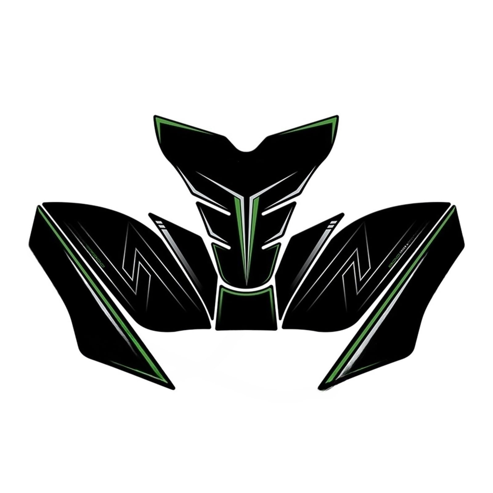 Motorcycle Fuel Tank Pad Stickers for Kawa&saki Z 900 Z900SE 2025- Frosted Stickers Paint Protection Sticker Tank Pad Protector Motorcycles Accessories