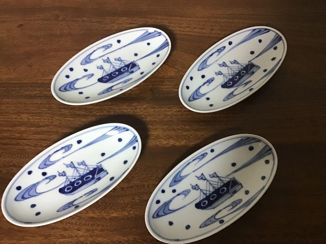 未使用 萩焼 天龍窯 鈞窯取皿揃 5客セット 萩焼 天龍窯 鈞窯取皿揃 5客セット 未使用 萩焼
