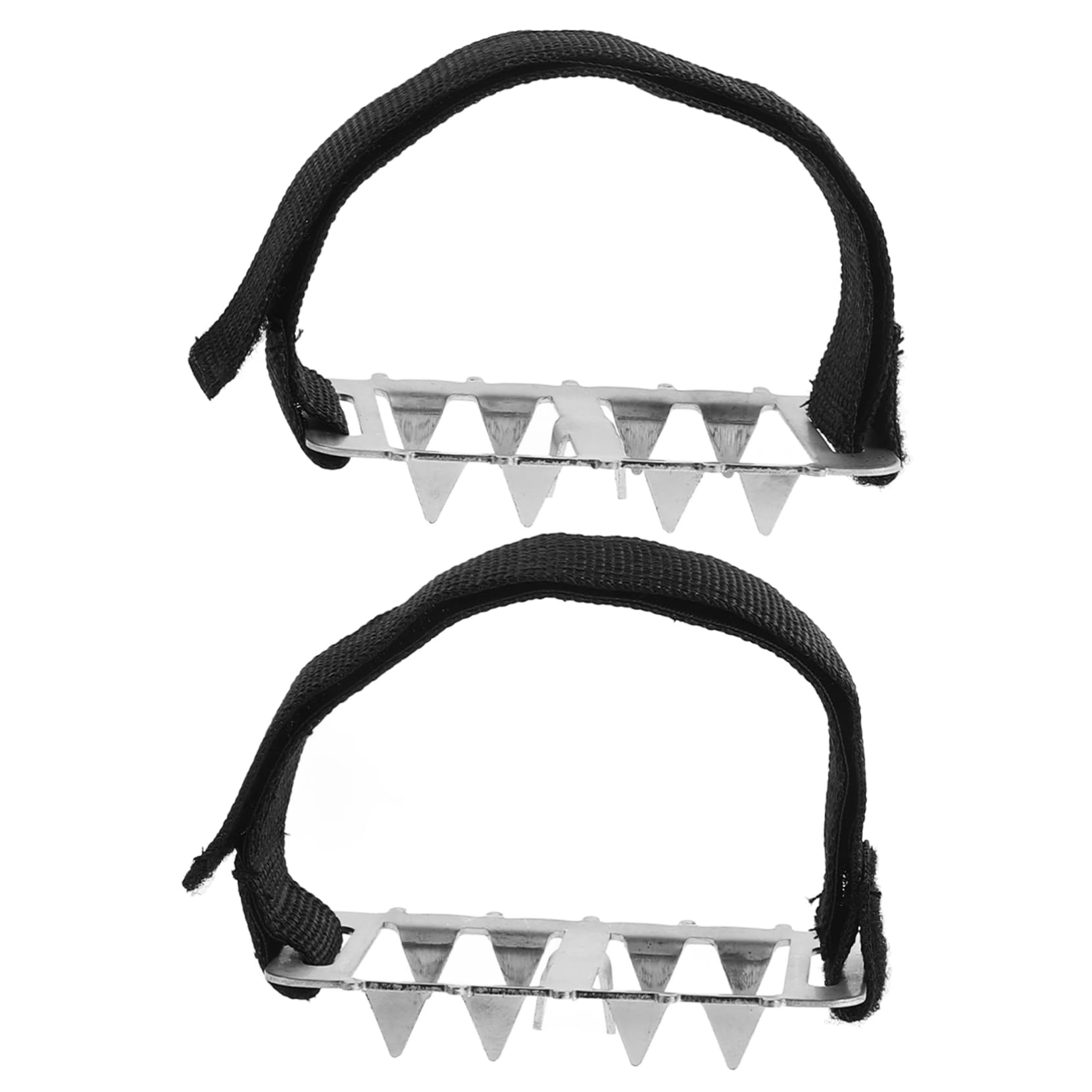 Sosoport Mountaineering Anti-Skid Claws Winter Shoes Ice Grippers for Snow and Ice