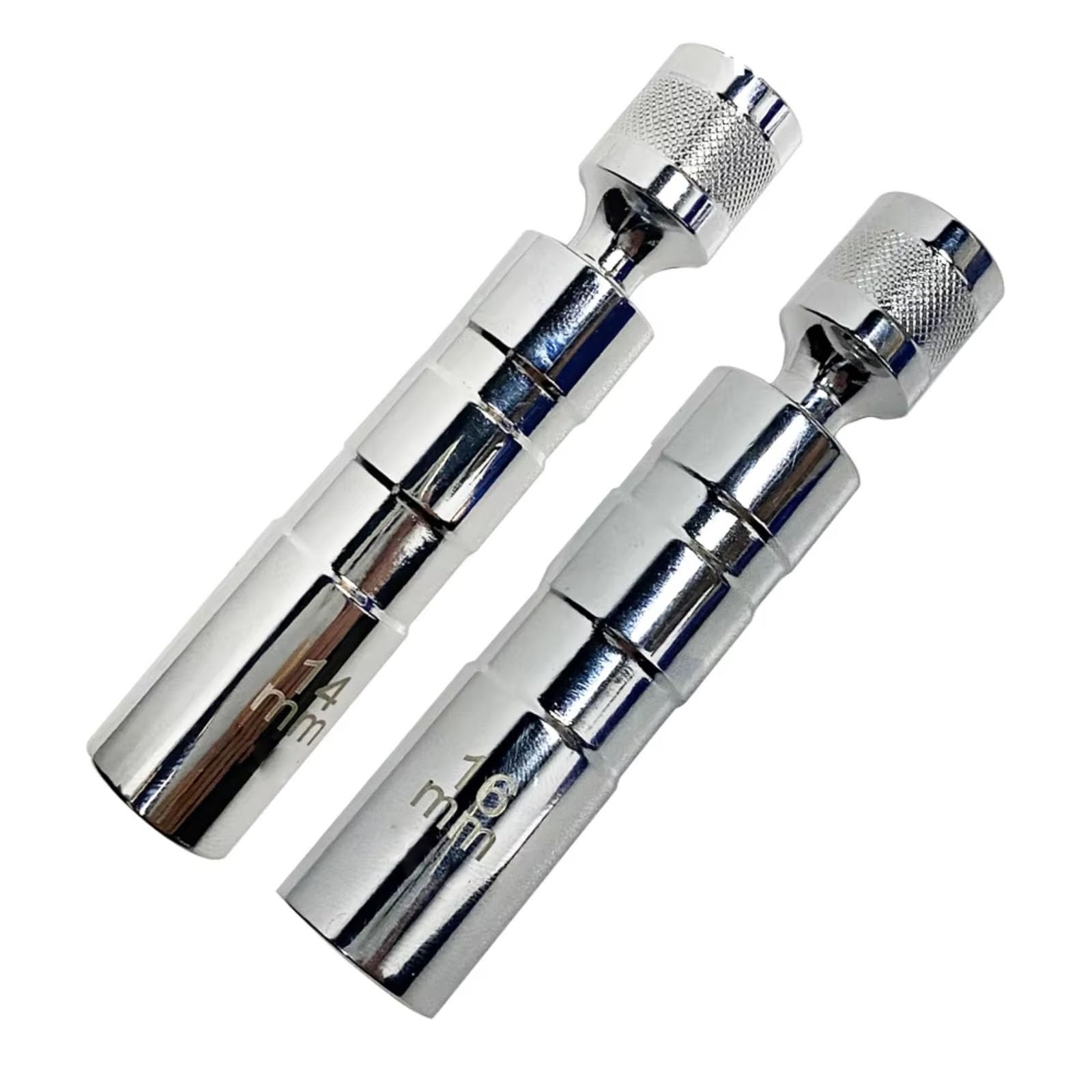 Llave De Bujía Magnético para Manga Bujía Llave Junta Universal Pared Delgada Reparación Automóviles Llave Bujías Herramienta De Desmontaje(1set)