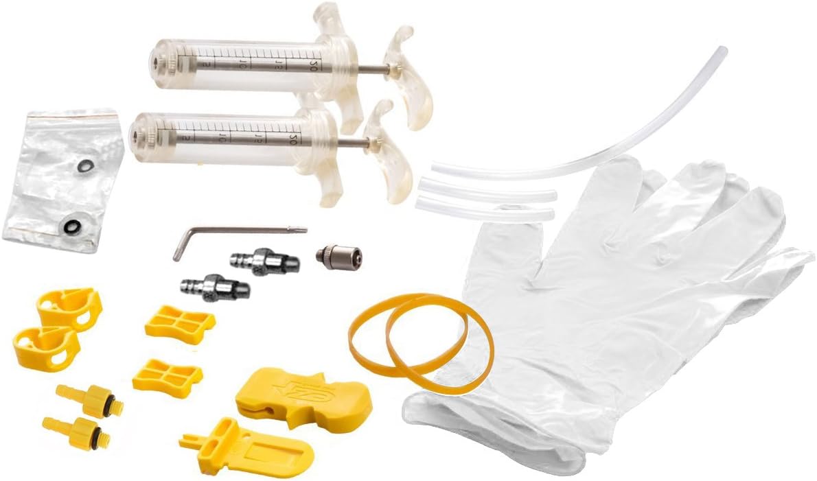 AWY Bicycle Brake Bleed Kit Tool for Shimano and Sram Hydraulic Disc Brakes