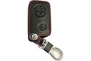 KAWIHEN Leather Key Fob Cover Replacement Compatible for Toyota Prius