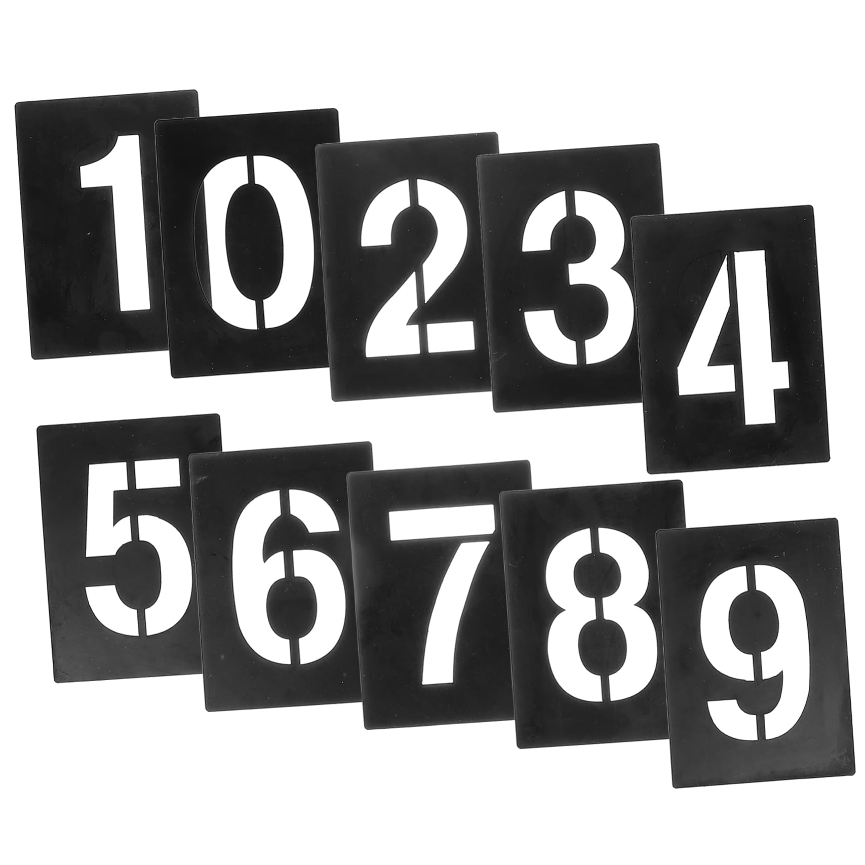 ARTIBETTER 3 Set Stencil per Template Riutilizzabili per Decorazioni e Te Facile Usare per Etichette