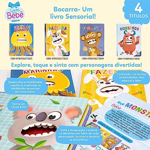 Bocarra - Um livro Sensorial! Criaturas Marinhas: Bocarra - Um livro Sensorial! Criaturas Marinhas: - Imagem 7