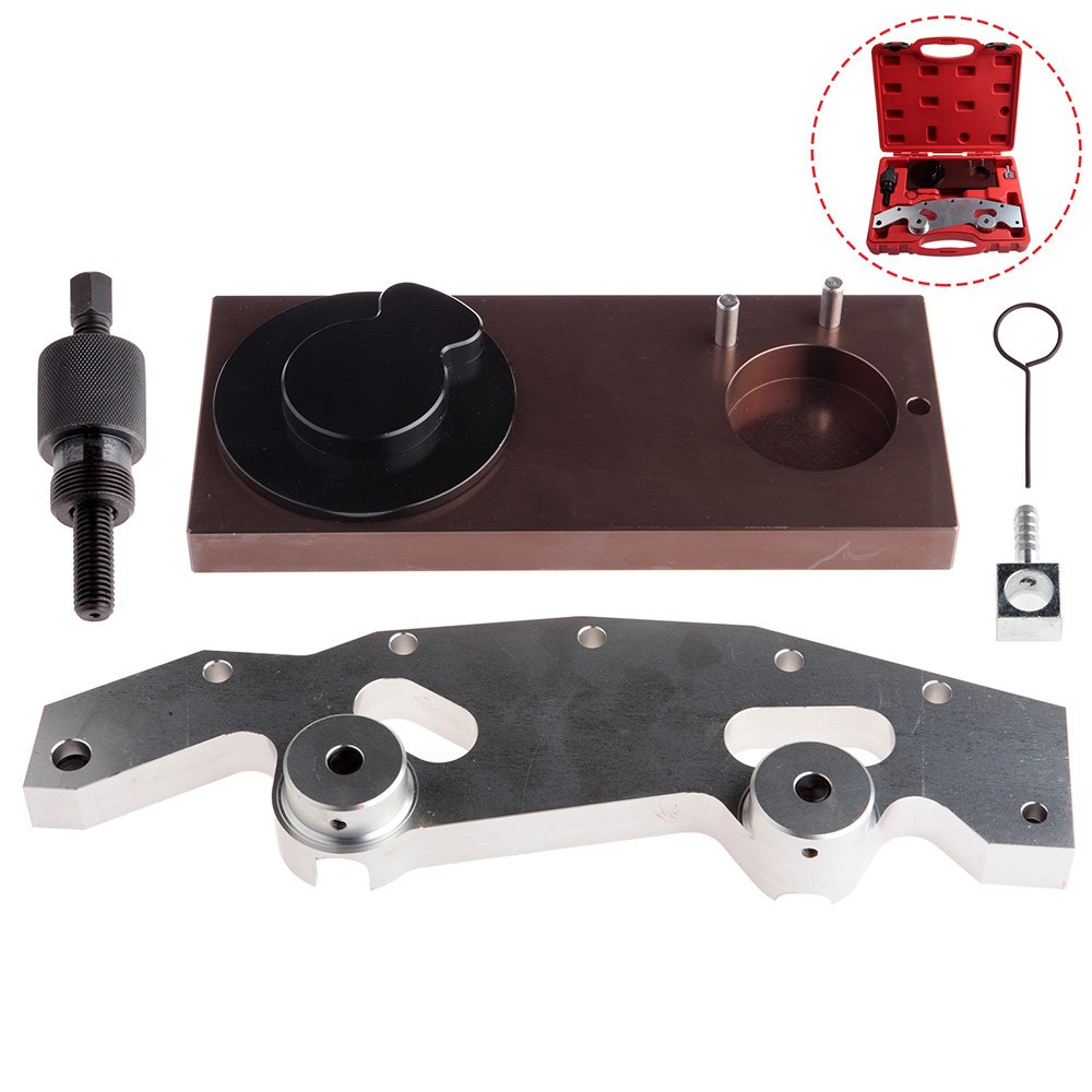 OCPTY Automotive Double Vanos Engines Crankshaft Timing Alignment Locking Tools Kit Replace Fit for BMW M52TU M54 M56