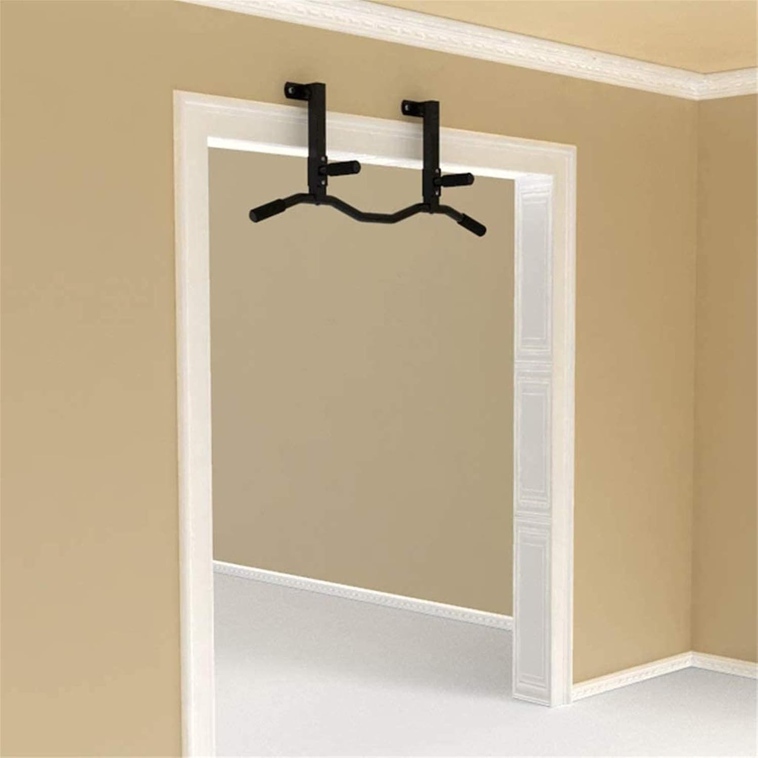 JYDQM Fitness Training Pull Up Bar for Men & Women Wall Mounted Home Multifunctional Indoor Pull Up Bar Detachable Handle Load Capacity Up to 200Kg,B (Color : A)