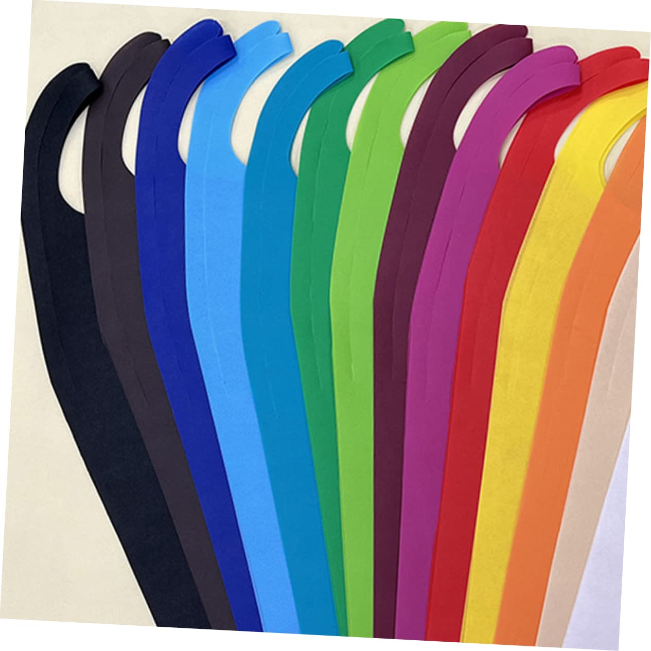 SHOWERORO 12pcs Aprons Bulk Cooking Aprons Hot Pot Nonwoven Aprons Multi-use Aprons Oil-proof Aprons Oil Resistance Aprons Bulk Aprons Picnic Bbq Aprons Apron for Bbq Non-woven Fabric Black