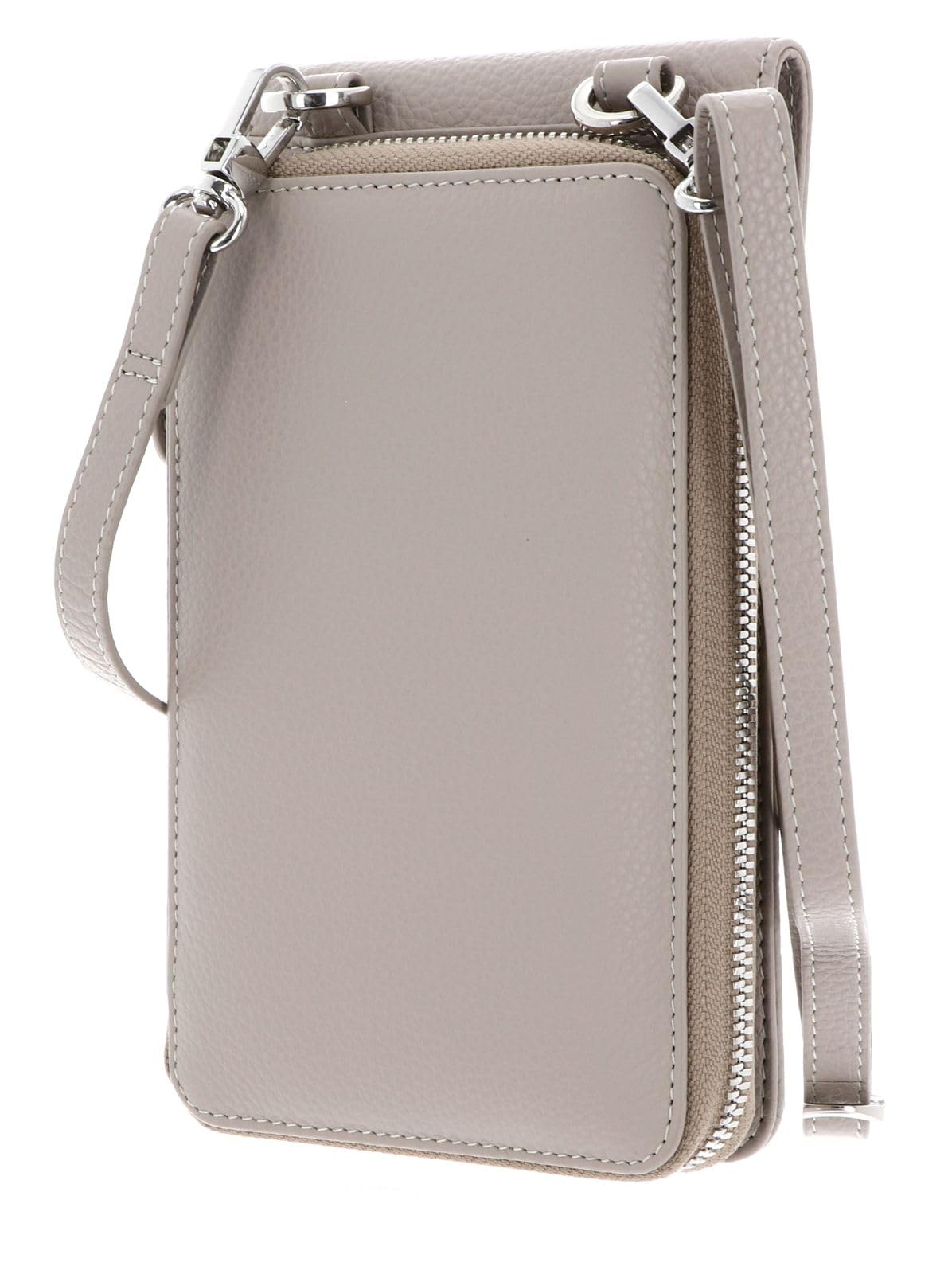Golden Head Leder Handytasche Palma RFID Protect Handy-Umhängetasche 4045 Taupe