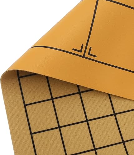 Miniatura 4 de Kisangel Tablero de ajedrez plegable, tablero de ajedrez chino doble tablero de ajedrez chino simple ir tablero de ajedrez clásico