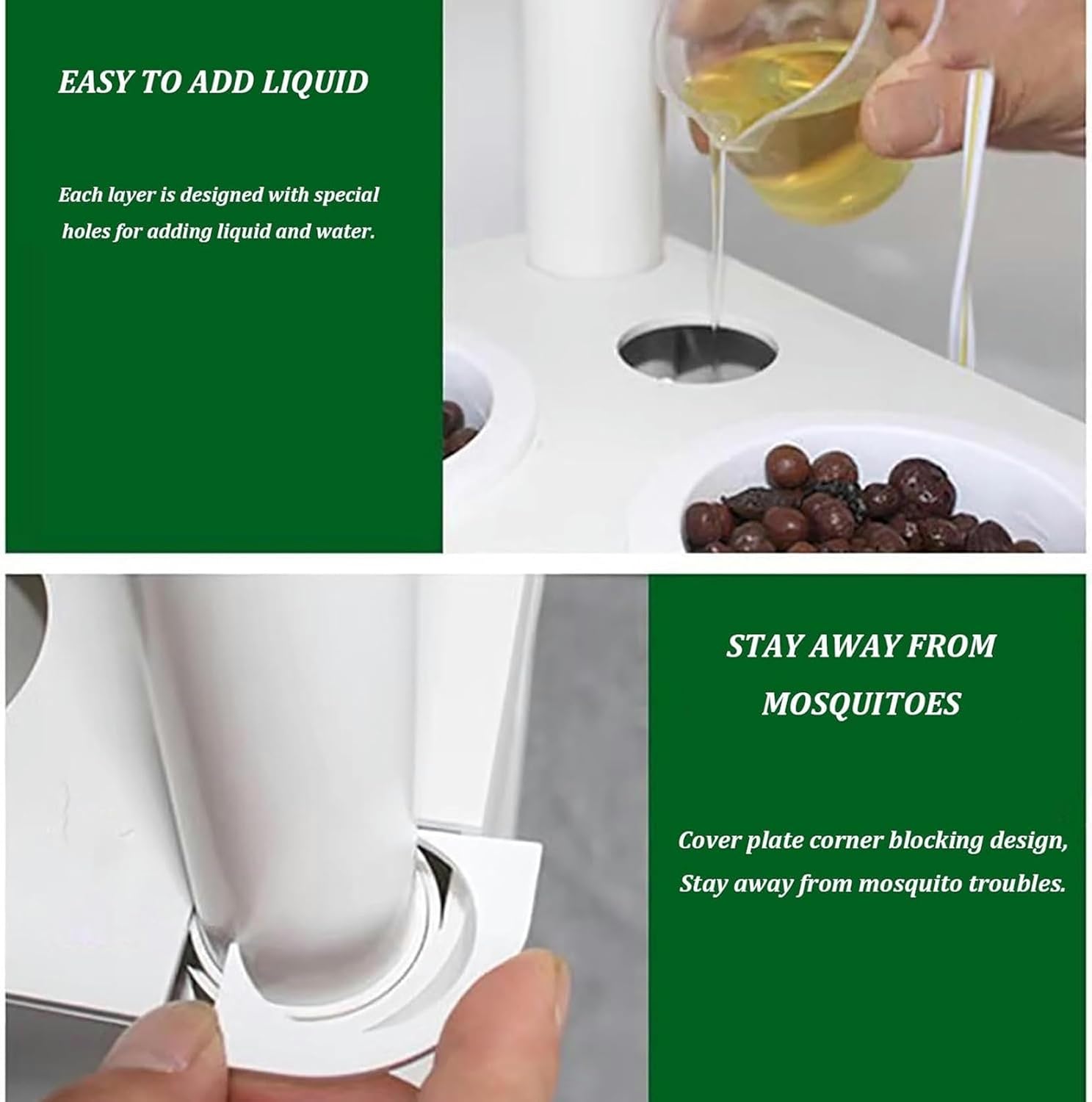 FLTRGO Herb Garden kit,hydroponic Growing Kits & Systems,Hydroponics Tower with LED Grow Light,Indoor Garden hydroponic Growing System,for Herbs, Fruits and Vegetables.