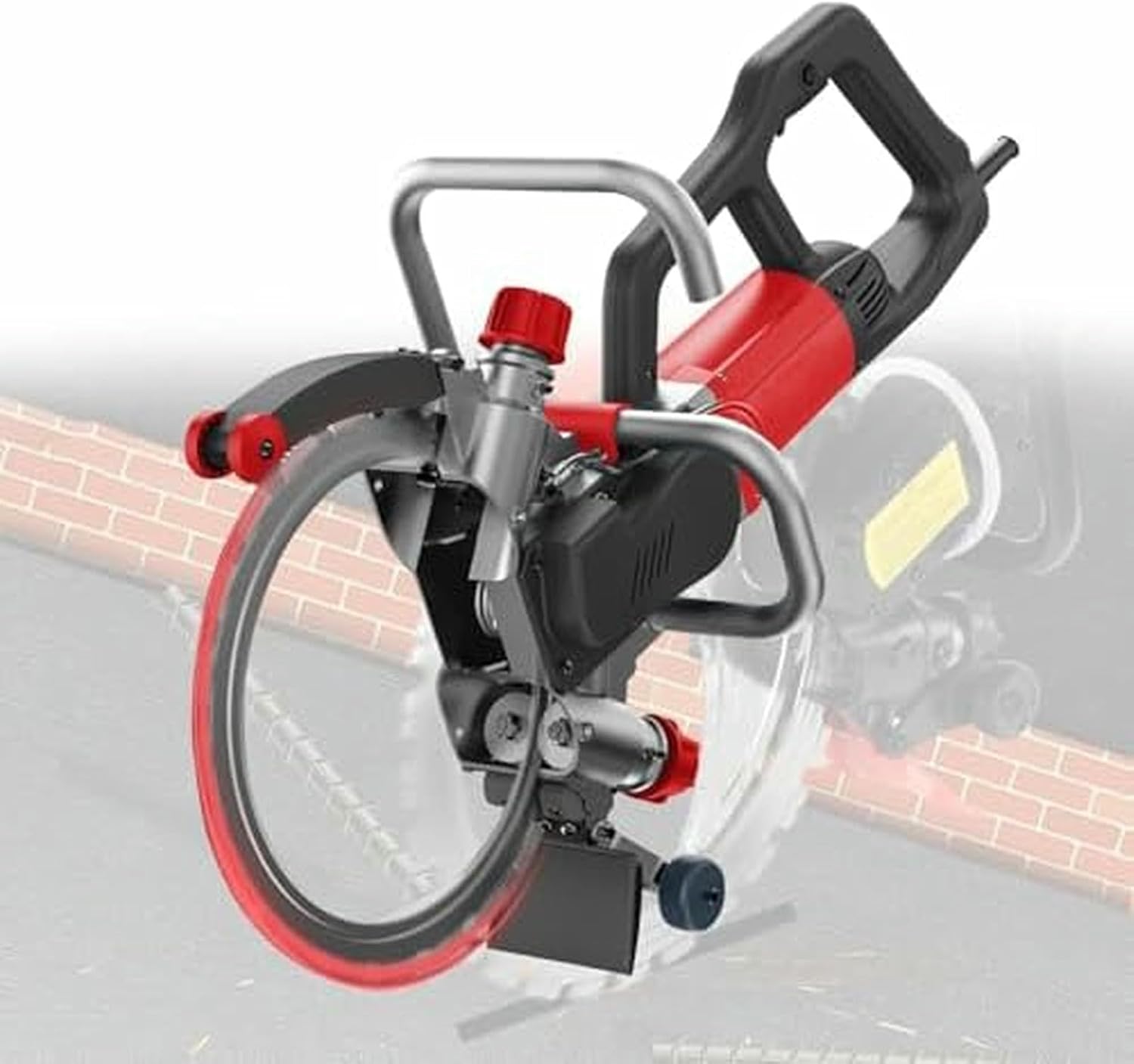 Brushless Electric Ring Saw, Powerful Circular Saw for Wall Cutting, Perfect for Reinforced Concrete, Natural Stone, Professional Grade Tool