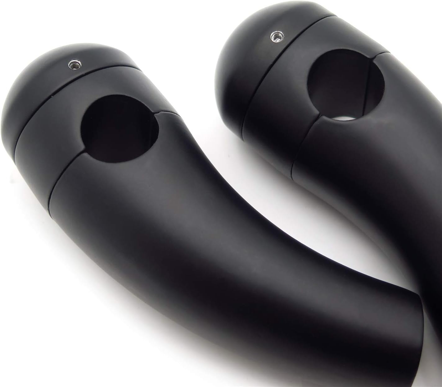 XKMT- Universal Motocycle Black 7/8" 22mm Handlebar Riser Mounting Clamp Compatible with H-D [P/N:MT030-001-22]