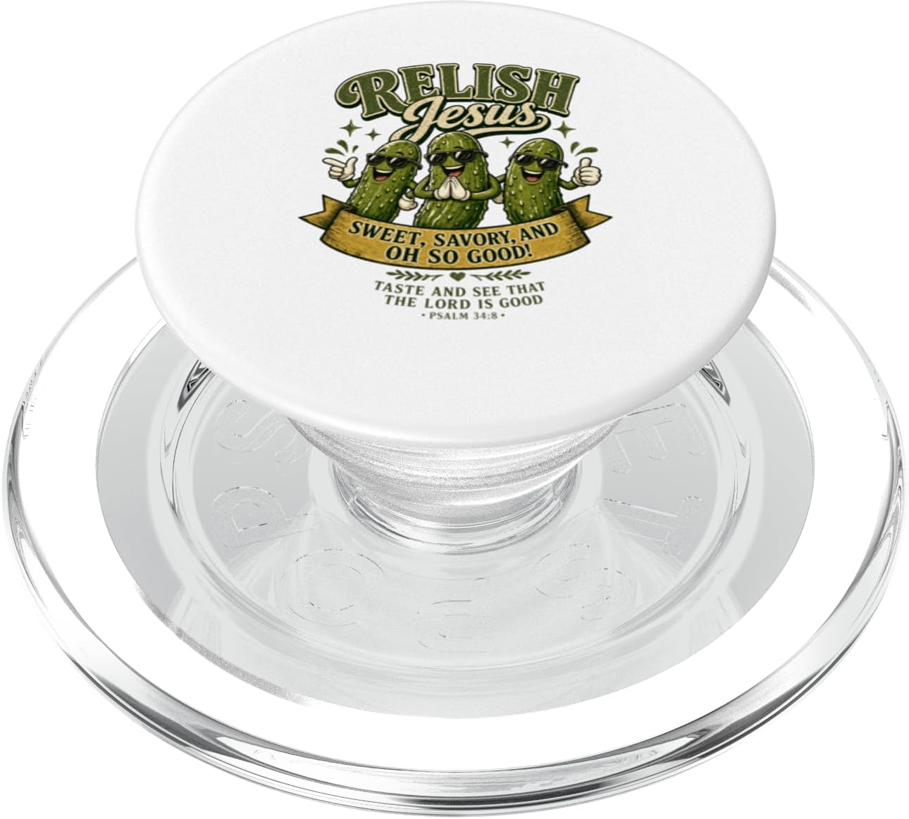 Taste and See The Lord is Good Psalm 34 8 Taste and See PopSockets PopWallet for MagSafe