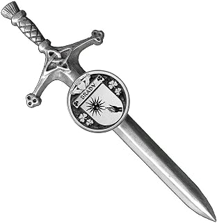 Brady Irish Coat of Arms Disk Kilt Pin