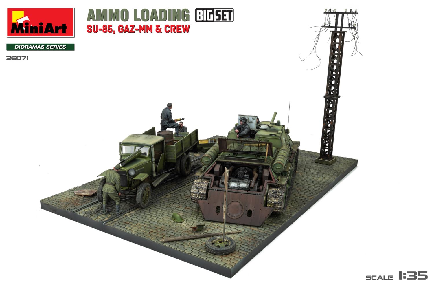 MiniArt Kit de maquette MIN36071, non peint