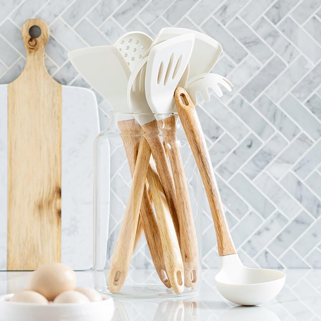 DUYHBAWRS-779 Anti-scalding Handle Kitchen Utensils Set Kitchen Household Cooking