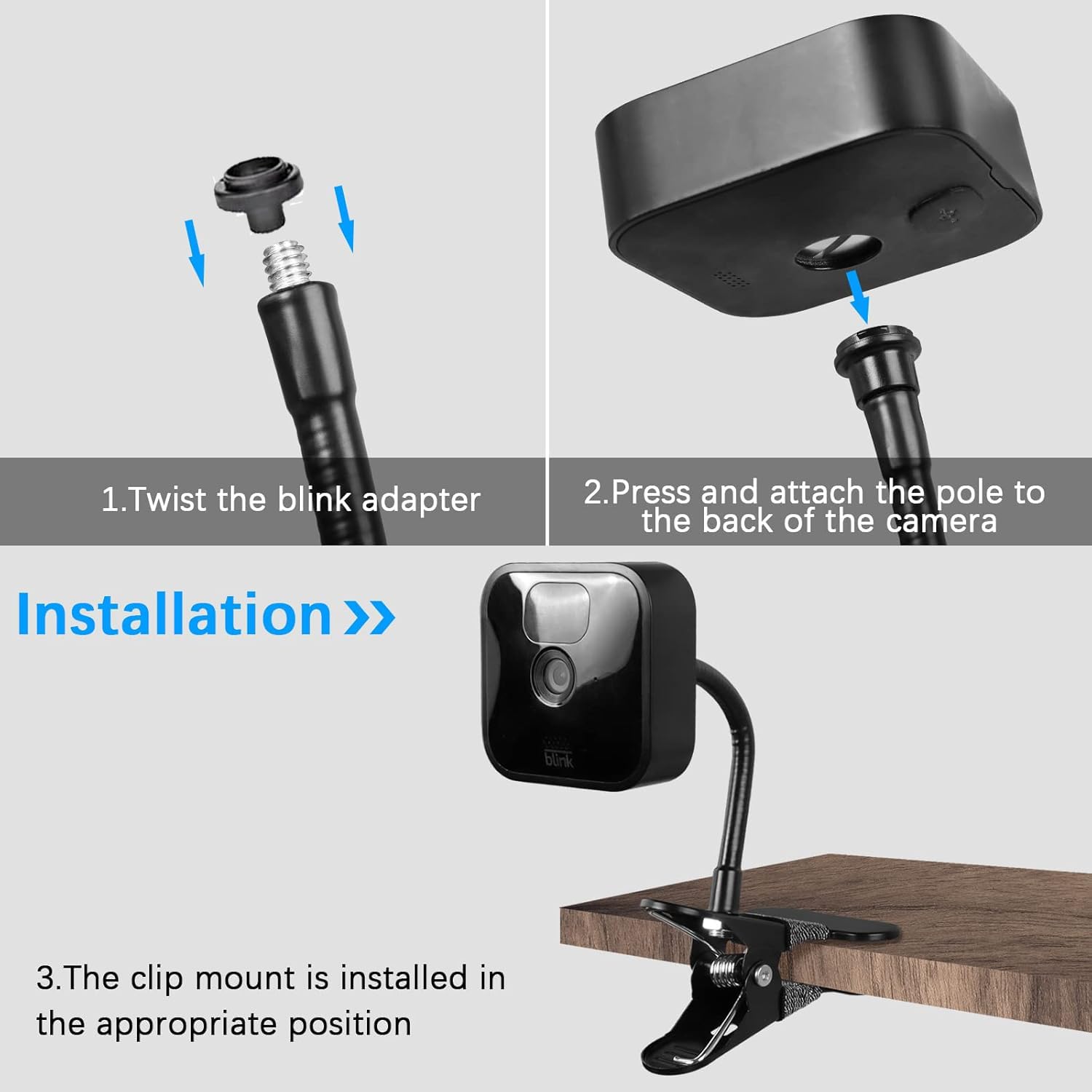 Supporto Flessibile Per Telecamere Blink - Regolabile 360° Per Interni Ed Esterni - Foto 9