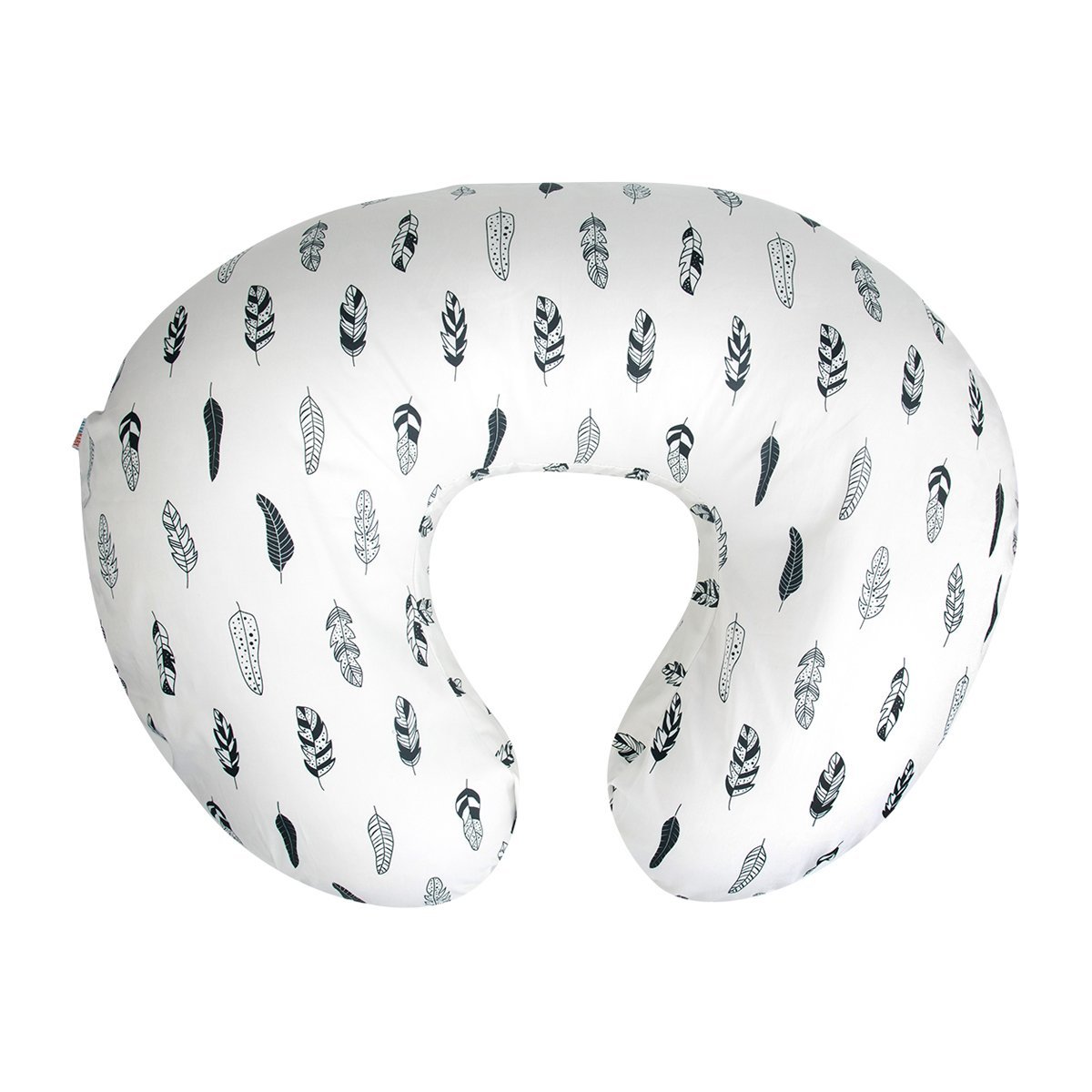 Halloween Nursing Pillow Cover - Pumpkin & Ghost Print, Stretchy Slipcover For Breastfeeding Pillows, Soft, Machine Washable