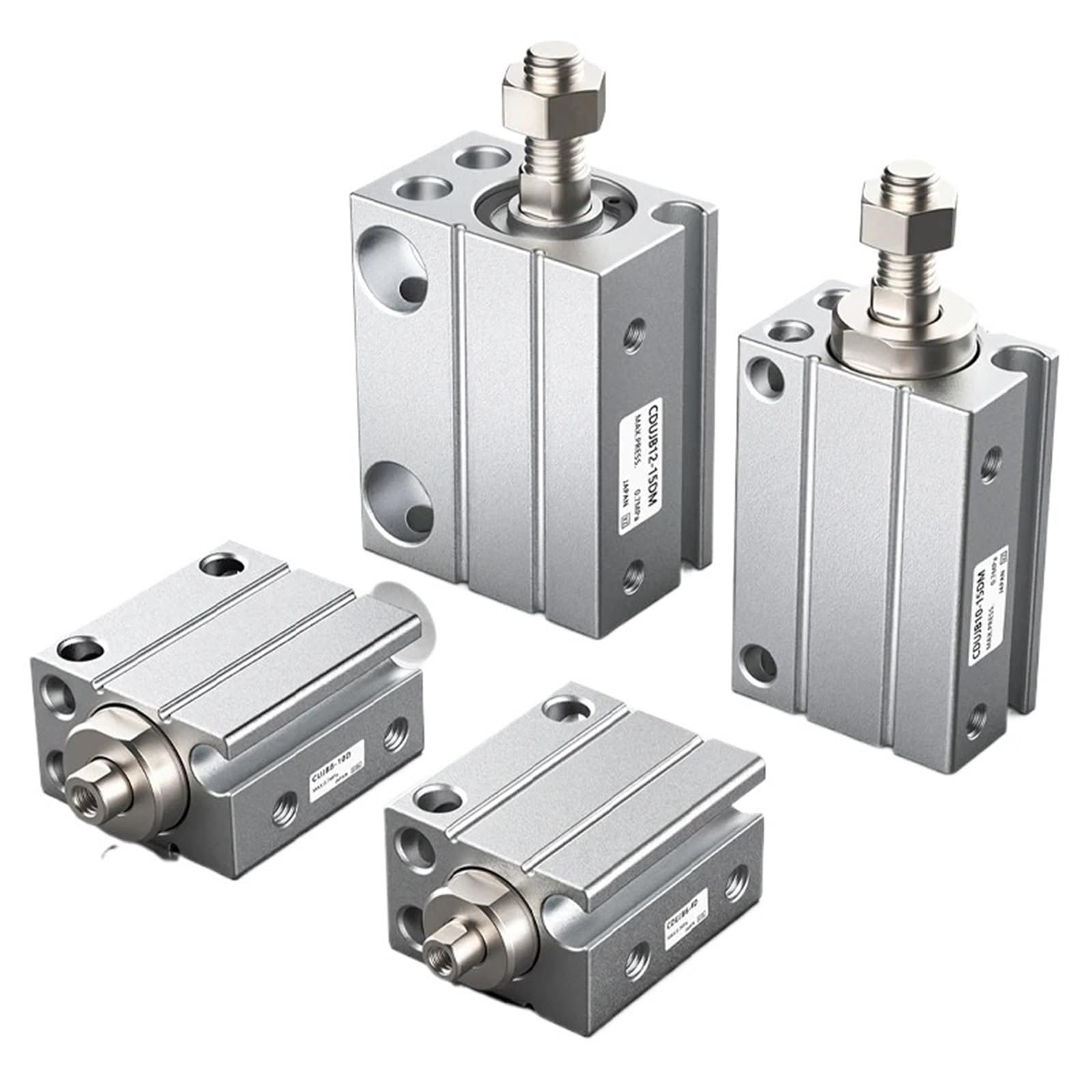 Vérin pneumatique pour espace restreint et montage direct CUJB