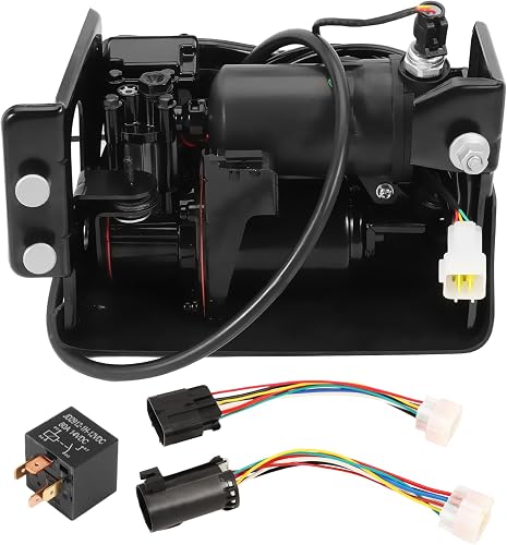 KASturrboo Air Ride Suspension Compressor Pump w/Relay Compa