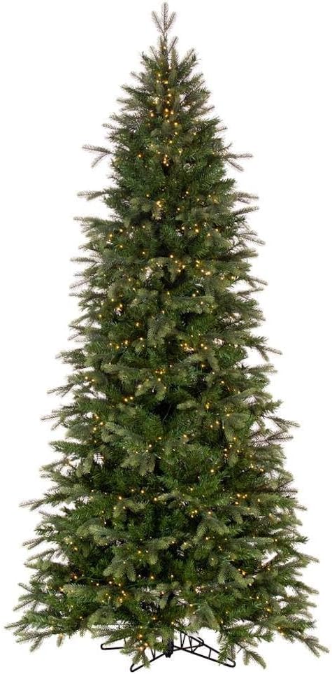 Vickerman 5.5' x 36" Douglas Fir Artificial Pre-Lit Christmas Tree, Warm White 3mm LED Lights.