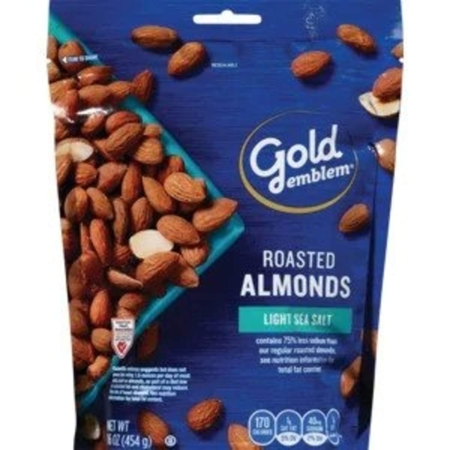 Gold Emblem Almendras tostadas con sal marina ligera
