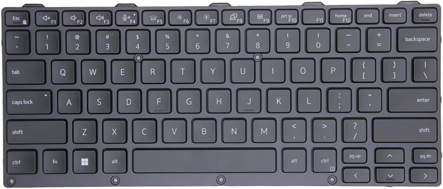 New Keyboard Backlit for DELL Latitude 12 14 E7204 5404 E7404 7214 7414