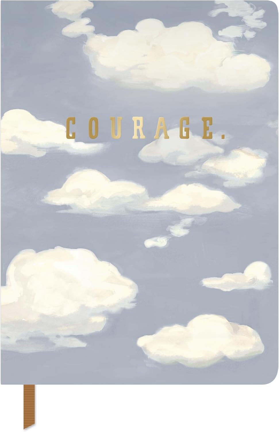 Fringe Studio Classic Small Paperback Journal, "CLOUD COURAGE", 6" x 8.25", 208 PagesMemento Collection (969096)