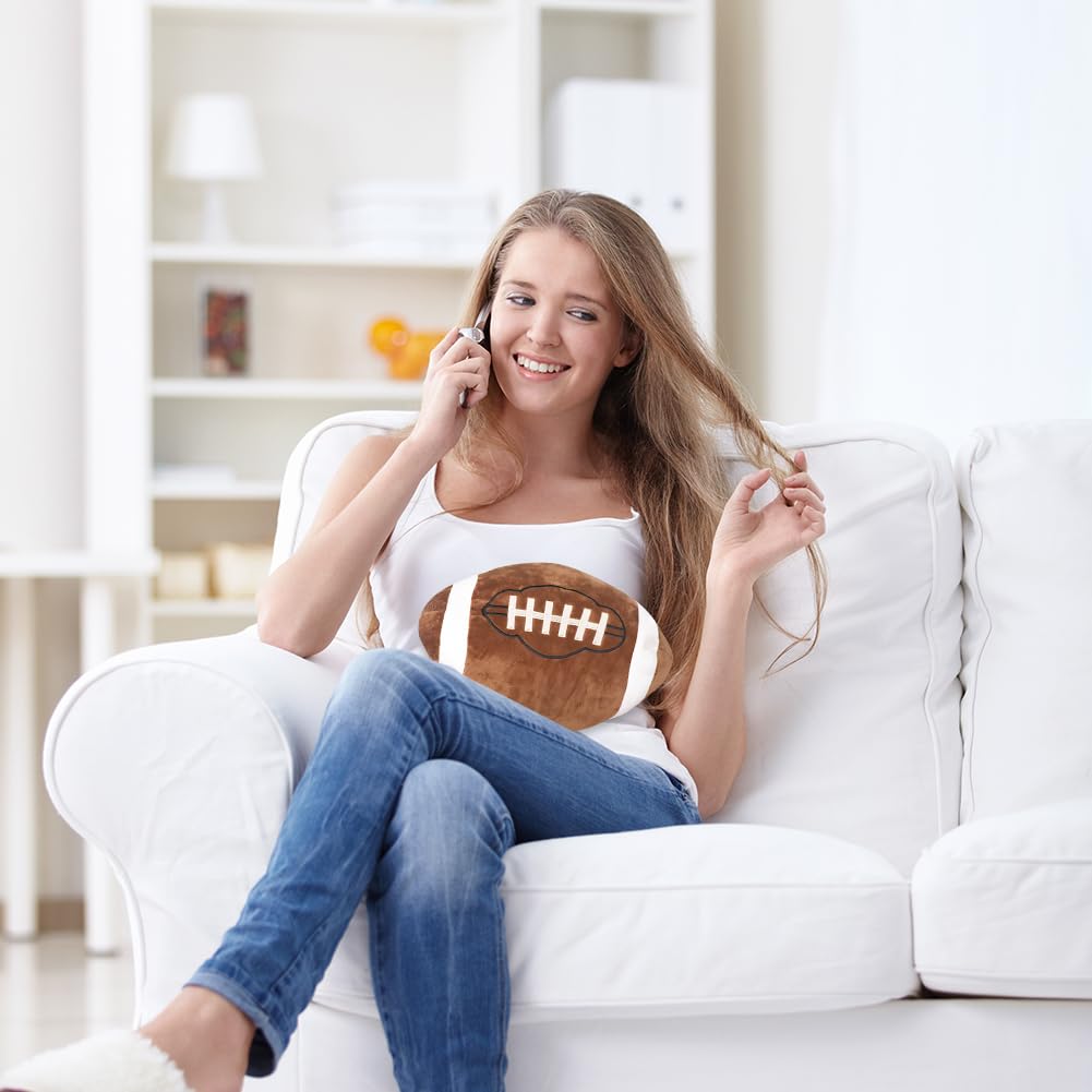 HTGWCG American Football Plushkissen, Indoor Football, National Footballs League geformtes Kissen - Image 3