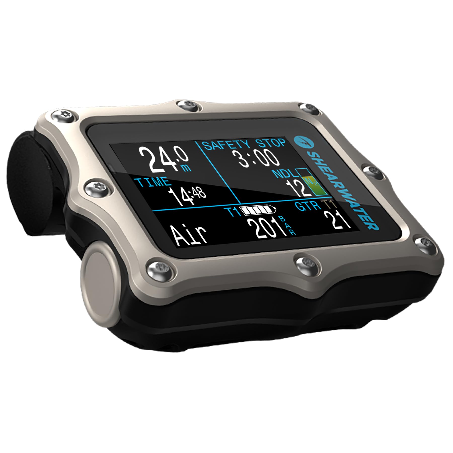 【1354】Digital Dive Shearwater Perdix 2 Ti Dive Computer : Amazon.ca: Sports
