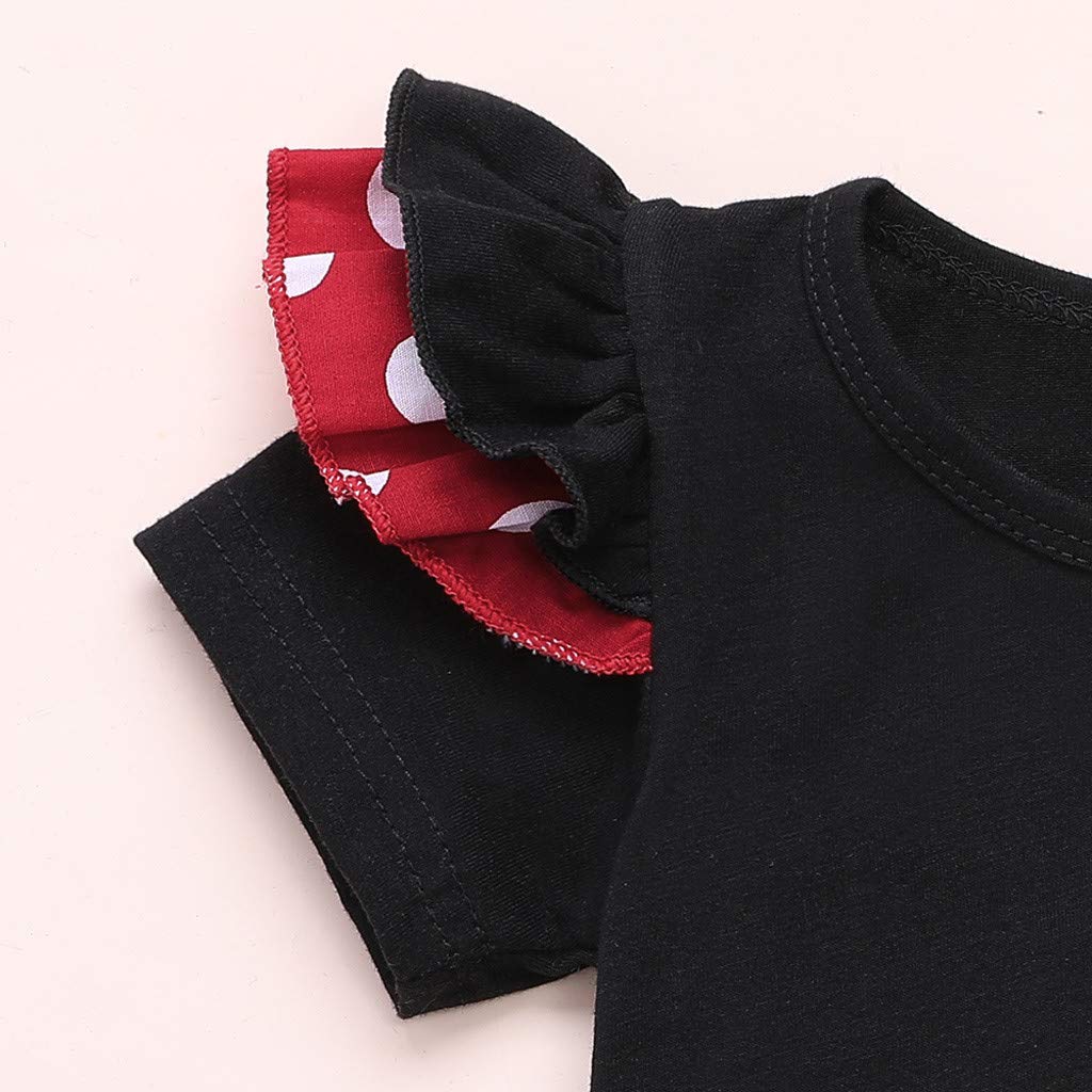 Verve Jelly Gonne per neonate Set Tuta per bambini Abiti pasquali Camicia a maniche corte + Gonna con reggicalze con fascia per la testa Abito estivo