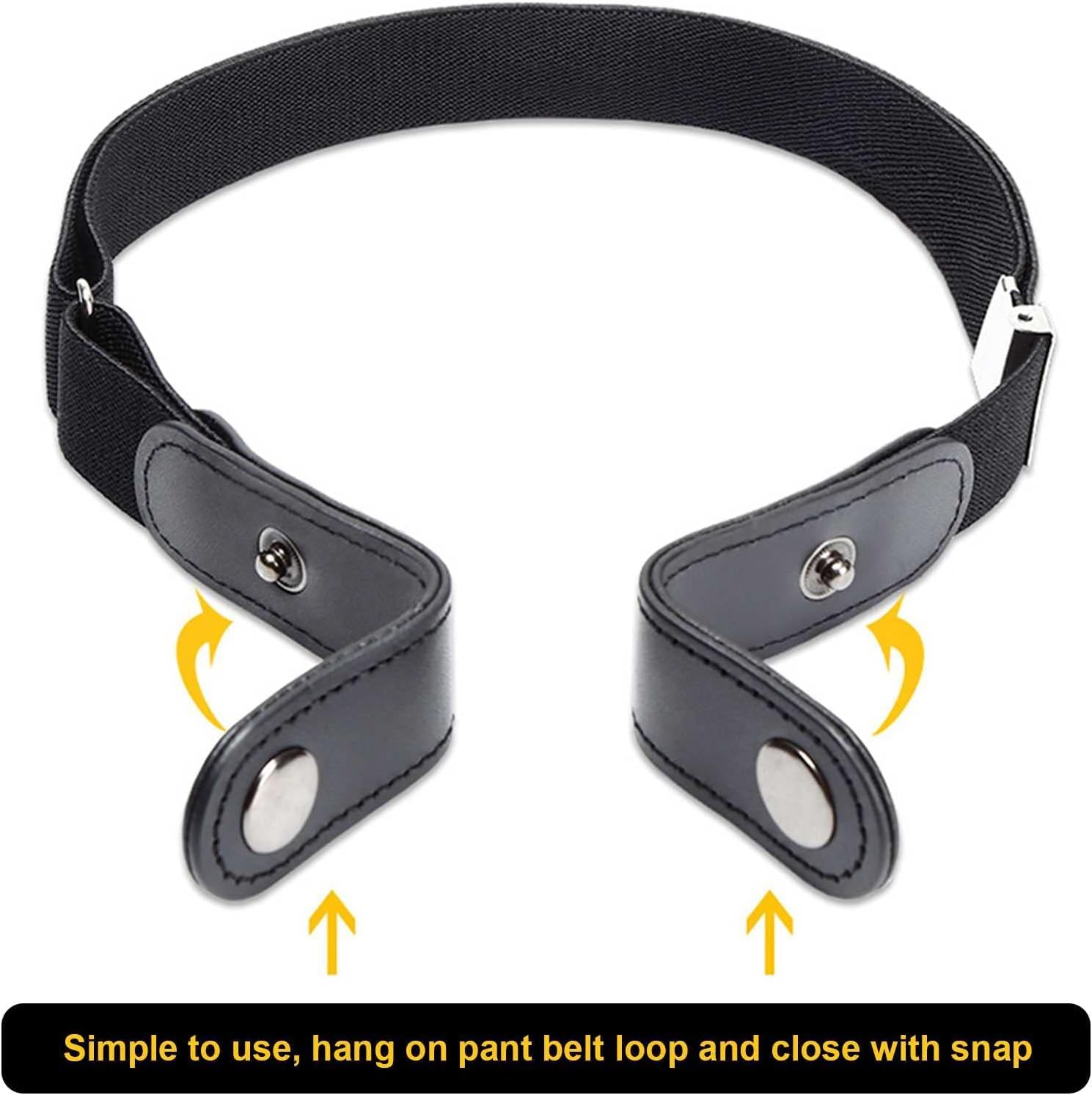 Generisch Klittenbandriem, elastische riem, zonder gesp