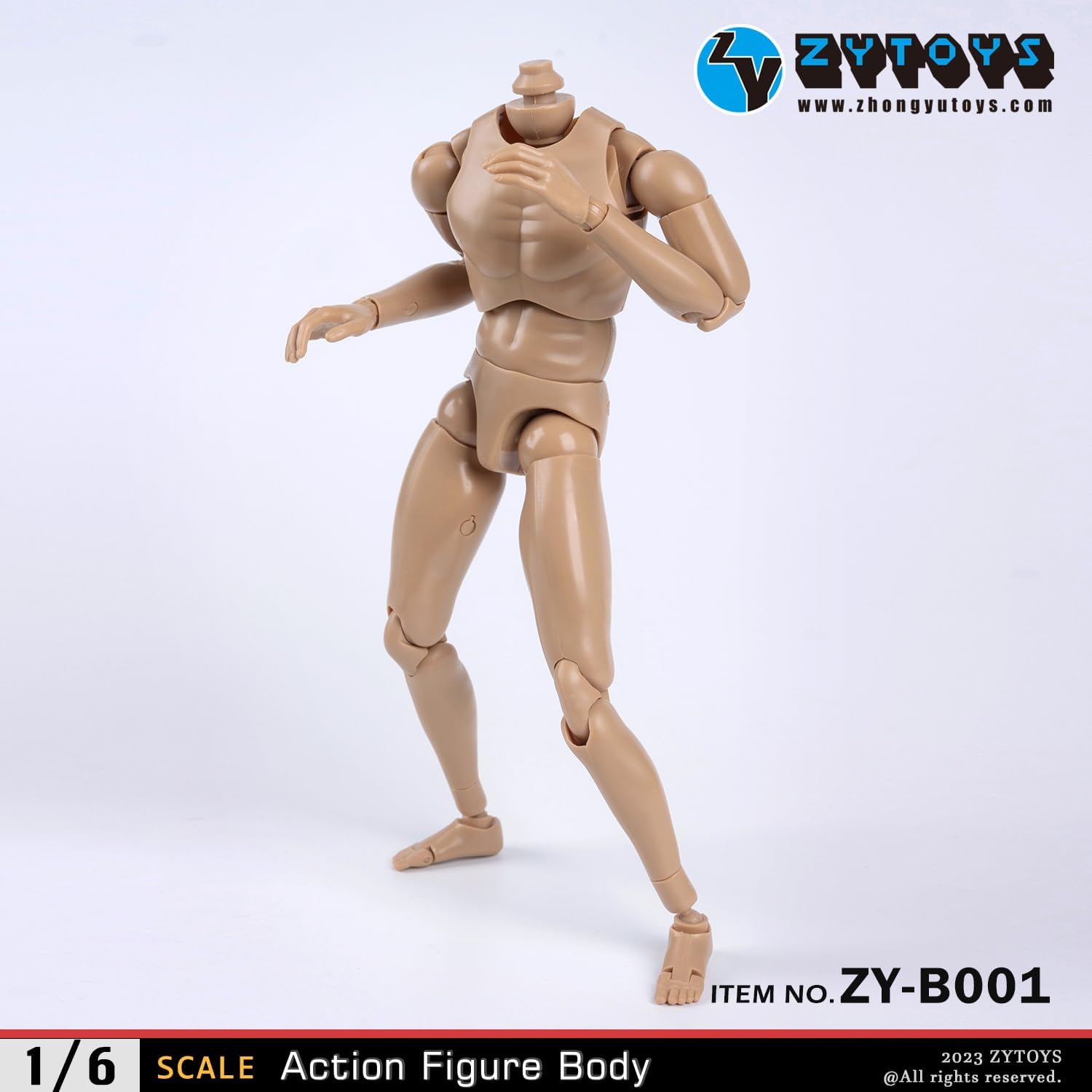1/6 Scale Male Accessories Muscle Body for 12 inch kung fu Movie Star Action Figure Dessin Doll,ZYTOYS B001