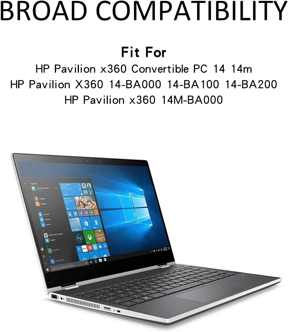 Batterie Ordinateur Portable Indmird BK03XL Pour HP Pavilion X360 14-BA Series - 41.7Wh