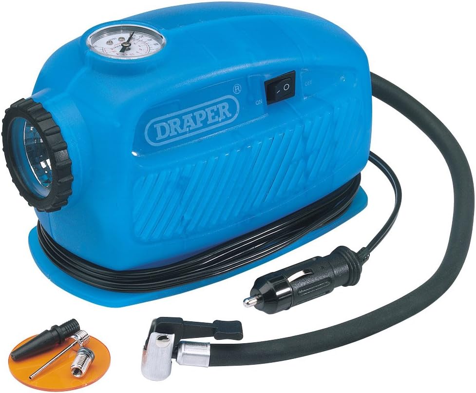 Draper Tools 65958 Mini Air Compressor Home Improvement