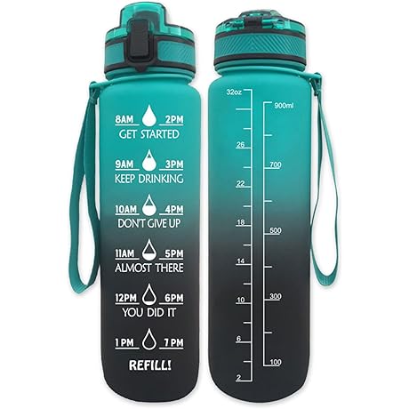 Evettexo Water Bottle: A Leakproof Motivator for Staying Hydrated