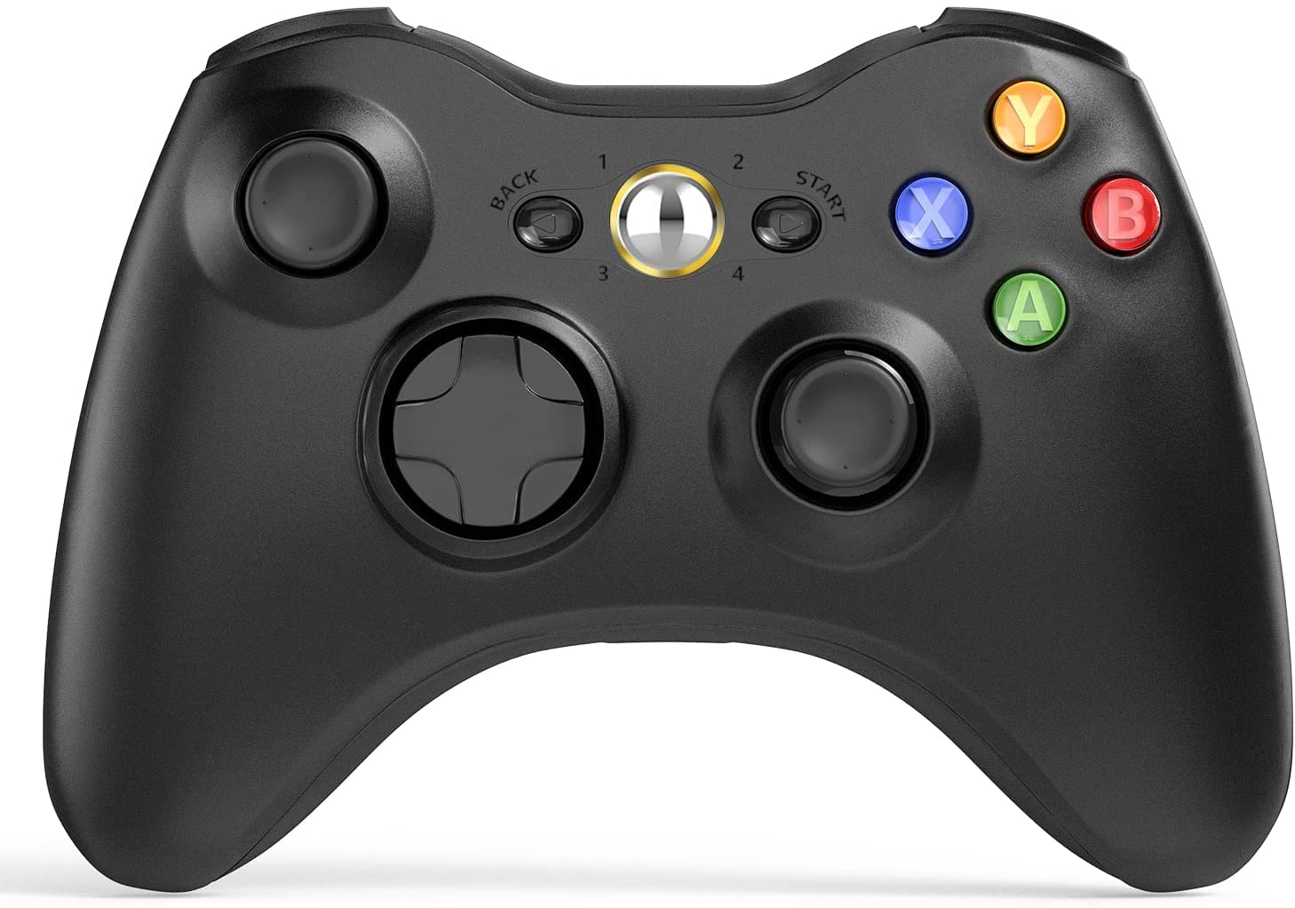 GAMSERIA Wireless Gaming Controller Compatible with X-360 2.4GHZ Gamepad Joystick Wireless Controller Compatible with X-360 and PC Windows 7,8,10,11 (Black) (B0B8NTT52M) Amazon Price History, Amazon Price Tracker