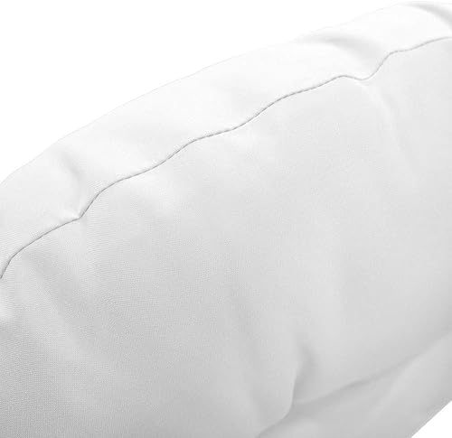 Miniatura 4 de Cojín otomano redondo Papasan de 44 x 6 pulgadas, 10 libras de fibra de relleno de poliéster, almohada de repuesto para asiento de suelo, silla