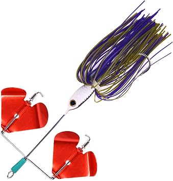 Blade Spinner Bait Bass Fishing Lure,Fishing Lure Spinnerbait,Trout Spinners,Hard Metal Spinner Baits Kit,JoyFishing Fishing Lure Spinnerbait for Bass Salmon Pike Lake River Fishing