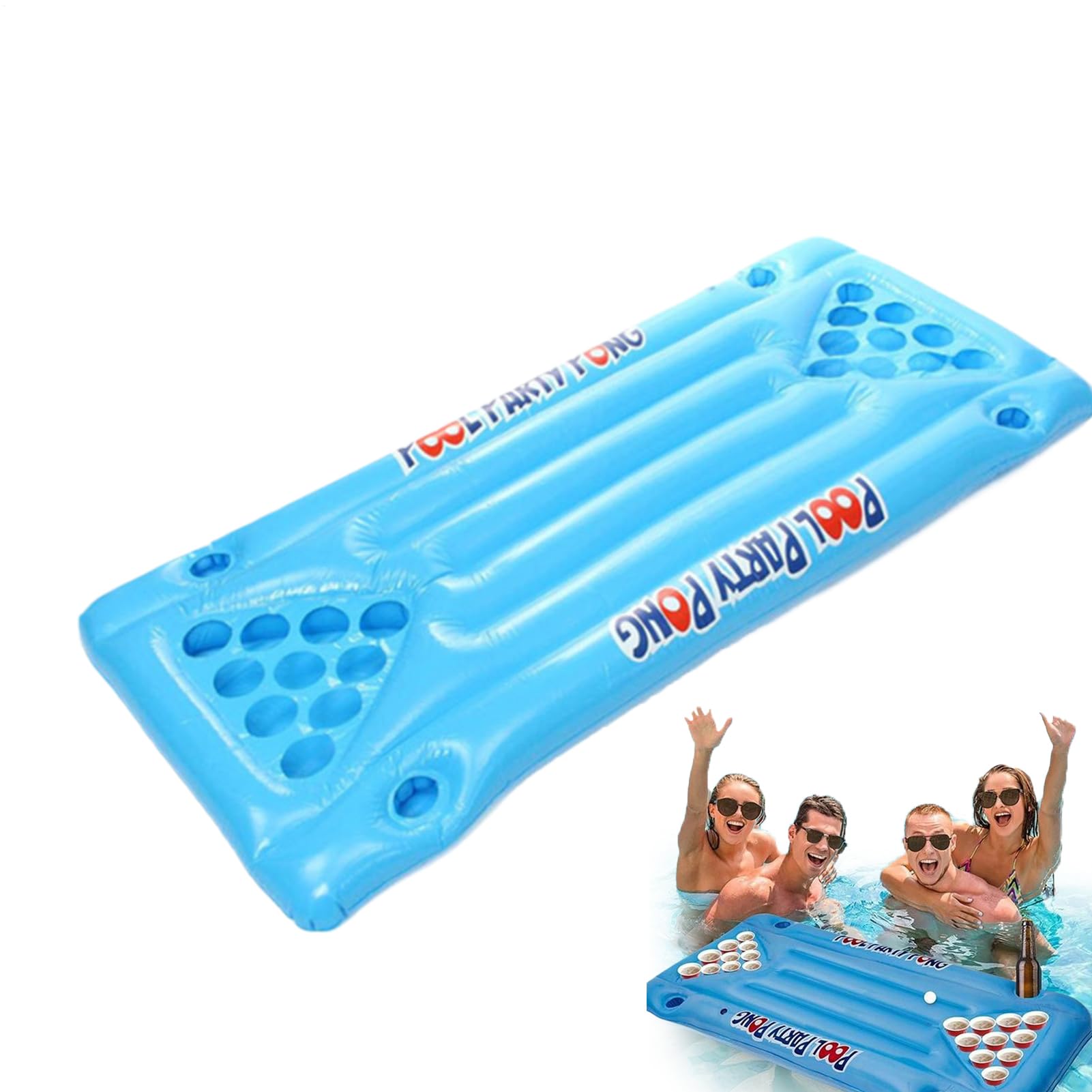 Table flottante pour piscine gonflable grand radeau flottant