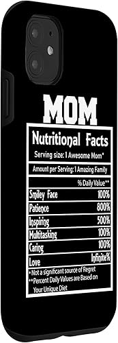 Miniatura 9 de iPhone 13 Pro Funny Mom Datos nutricionales Increíble caso impresionante