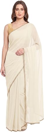 Chandrakala 1-Minute Ready to Wear Saree for Women, Pre-Stitched Pre-Pleated Drape with Adjustable Waist Clip