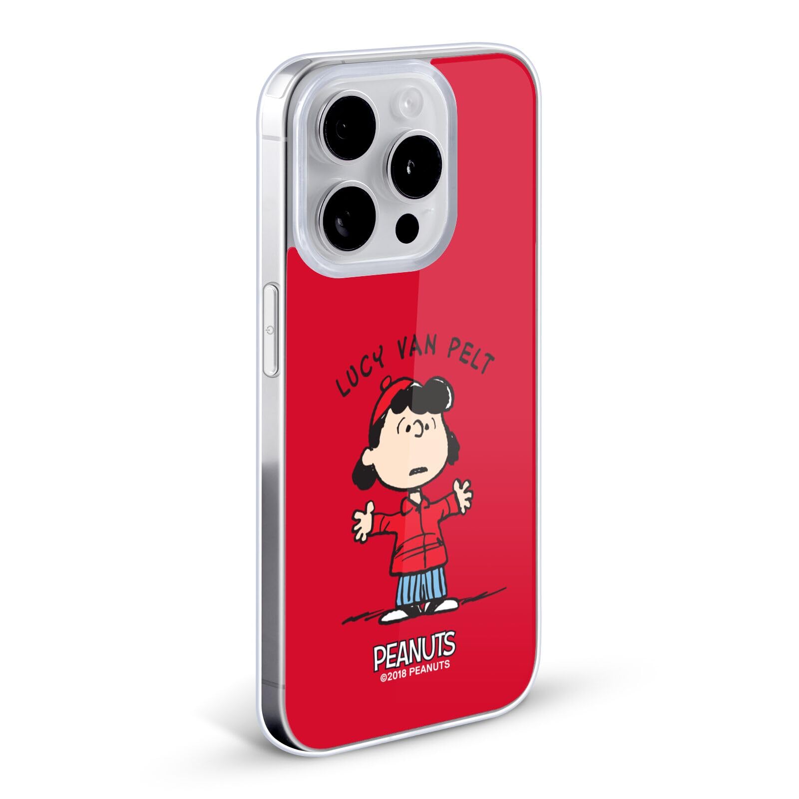 Head Case Designs Licenza Ufficiale Peanuts Lucy Van Pelt Personaggi Custodia in Gel [Protezione di Grado Militare] Compatibile con Apple iPhone 15 PRO Max E Compatibile con MagSafe