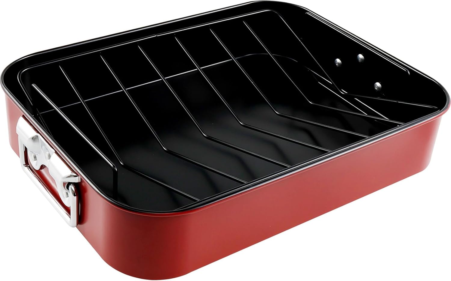 Roasting Tin with Rack NonStick Deep Roasting Pan Turkey Roasting Tray