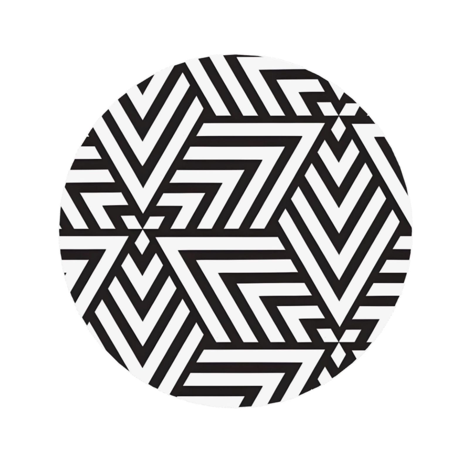 Round printidea Pattern Magnets 2.2 in - Acrylicï¼Œ Strong & Non Scratch for Fridge,Locker,Office & Kitchen Deco