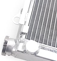 Vista 7 de Radiador de aluminio completo compatible con ATV Yama ha YFZ450 YFZ 450 2004 2005 2006 2007 2008