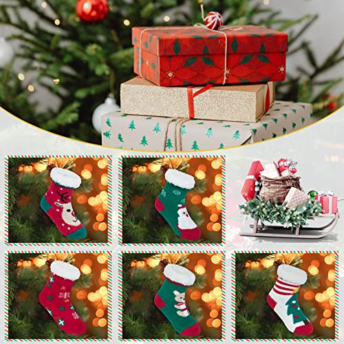 Zando Kids Christmas Fuzzy Socks - Girls Boys Thermal Thick Soft Fluffy Cozy Socks for Toddlers4