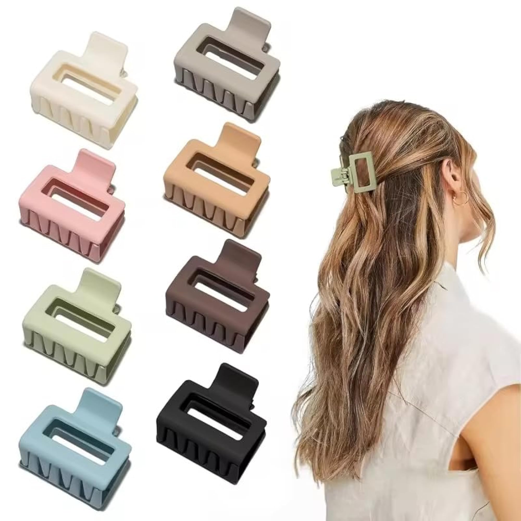 6 Pcs Hair Claw Clips Set, Daily Use Accessories