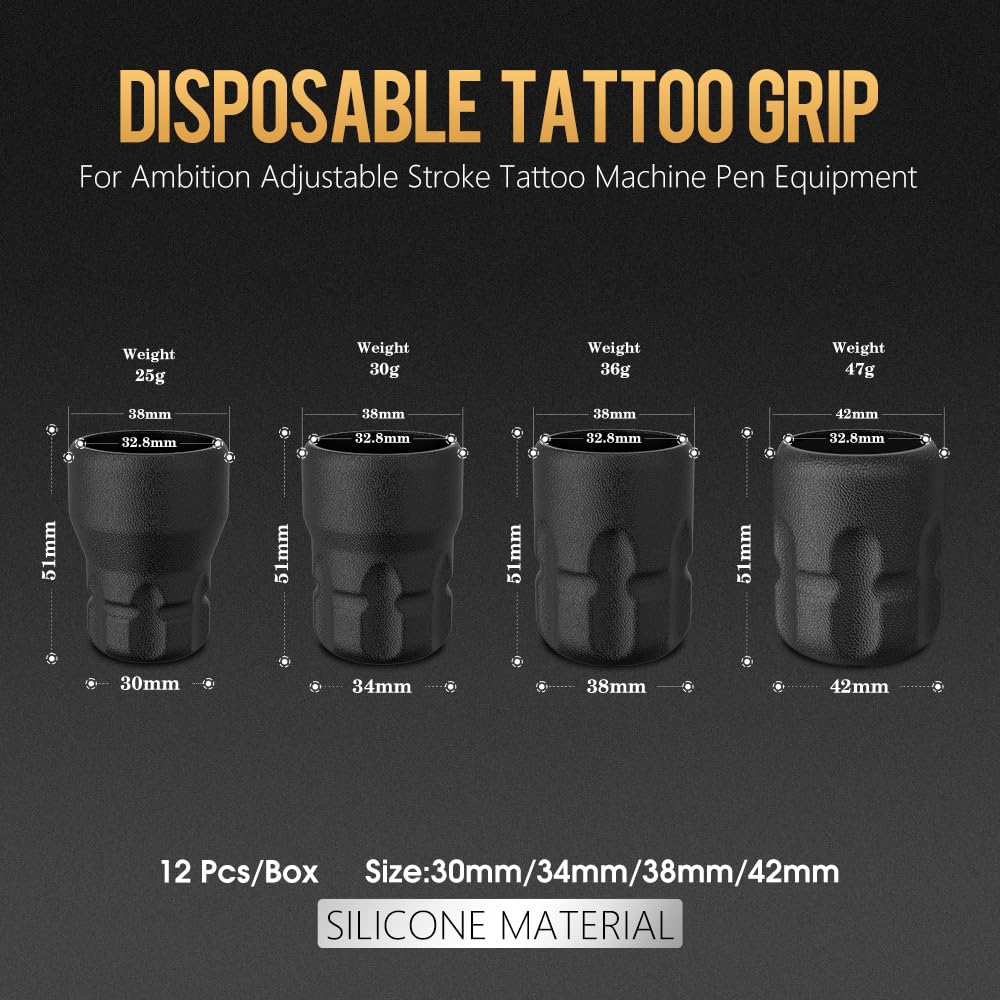 Ambition Soldier P2 Disposable Tattoo Grips - Image 2