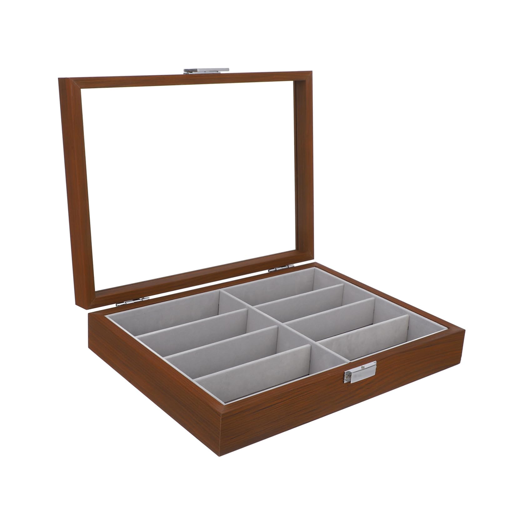 Boîte de rangement lunettes de soleil coffret élégant fentes hommes femmes